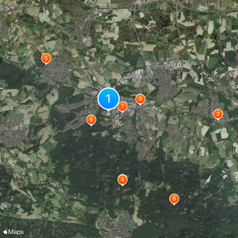 Georgsmarienhütte Carte