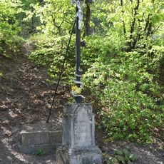 Wayside cross in Mokrá