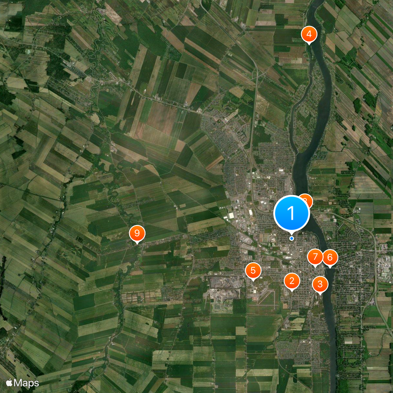 Saint-Jean-sur-Richelieu Map