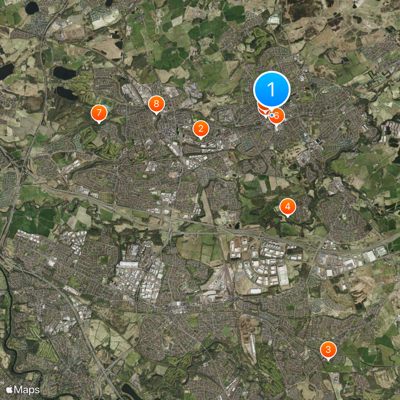 Airdrie Map
