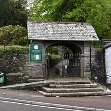Lych Gate, Walls, Horse Trough And Mounting Block North Of Church Of St Martin