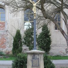 Wayside cross in Hýskov