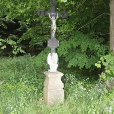 Kříž u silnice u Budkova