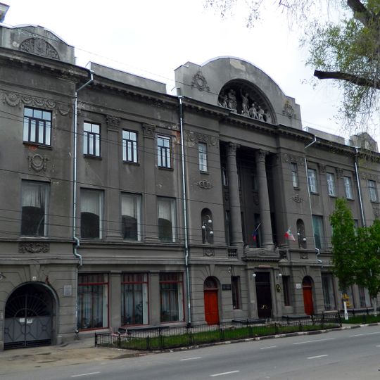 Bank building, Teatralnaya Square, 13, Saratov
