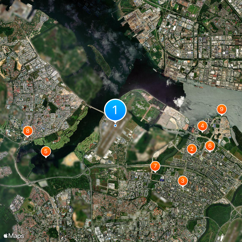 Seletar Airport Map