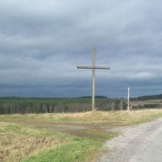 Kříž na obzoru u Hodovíze