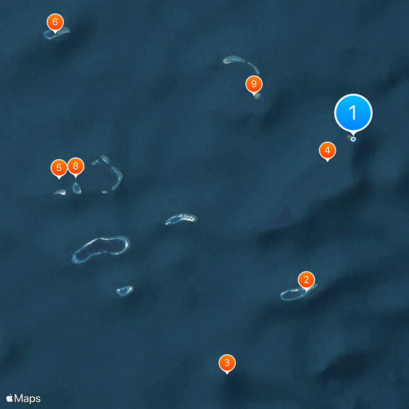 Paracel-Inseln Karte