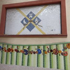 Baldosa, obra de arte