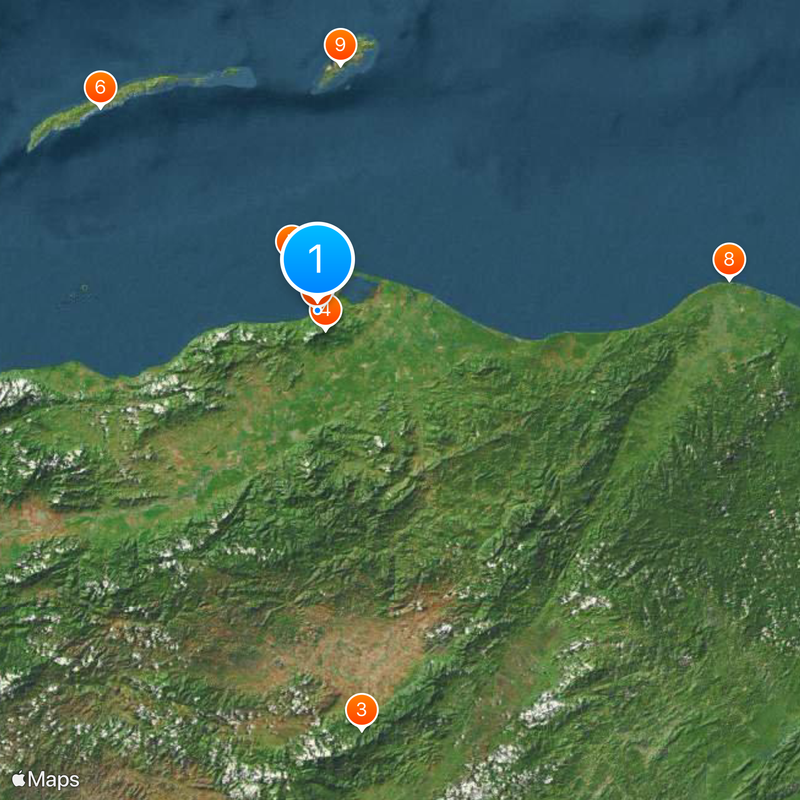 Colón Department Map