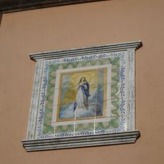 Ceramic panel of the Immaculate