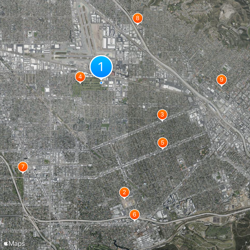 Valhalla Memorial Park Cemetery Map