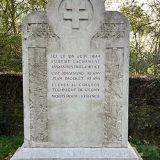 Stèle des fusillés de la Prairie