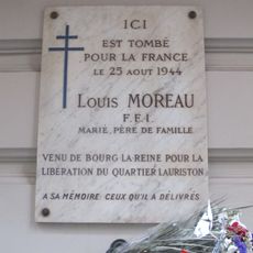 Commemorative plaque