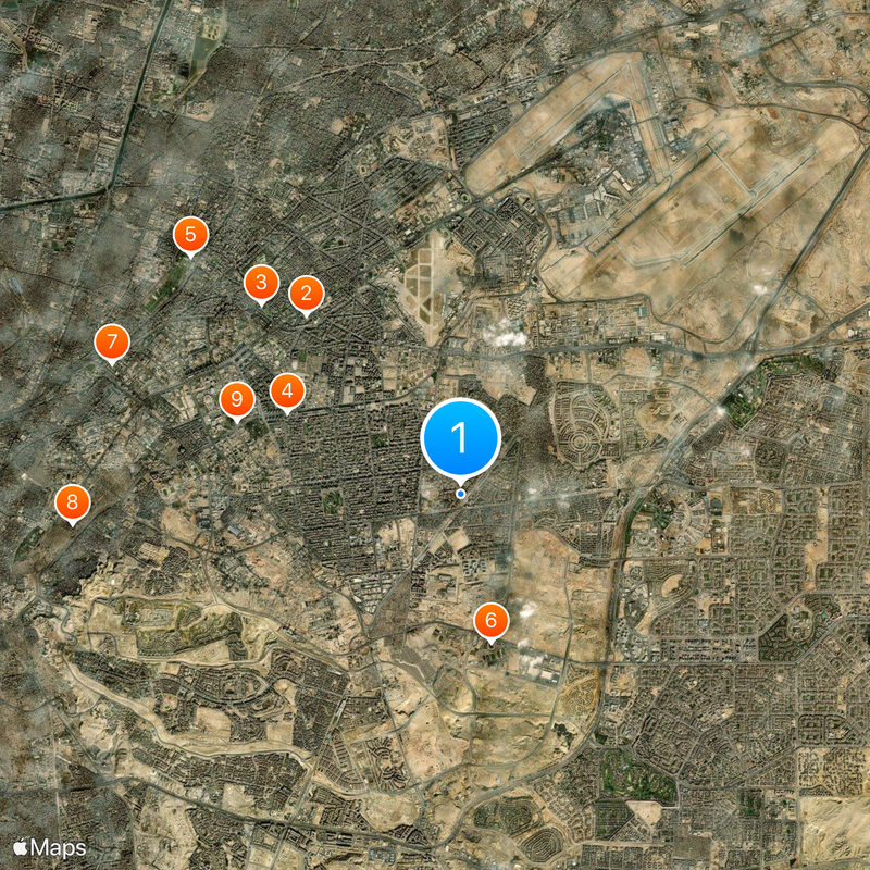 Greater Cairo Map