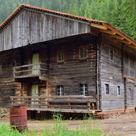 Einhof "Innerneuhauser" im Bereich des Freilichtmuseums Wegelate Säge