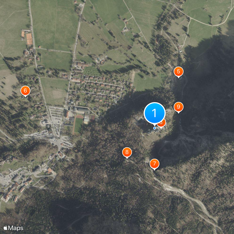 Slot Neuschwanstein Kaart