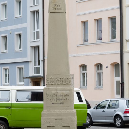 Wegweiser, Siechenstraße