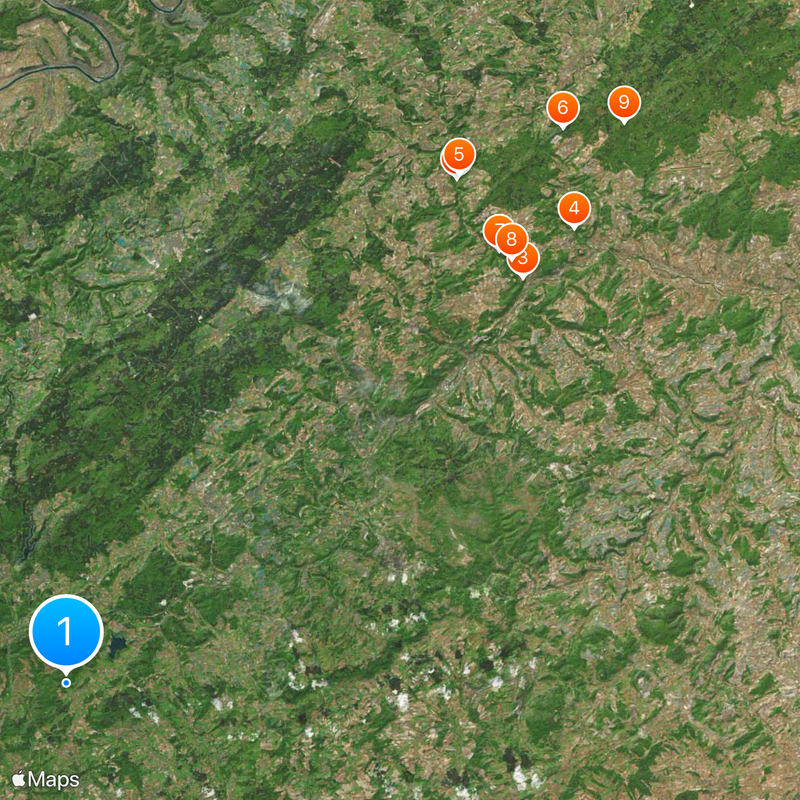 Nahe Map