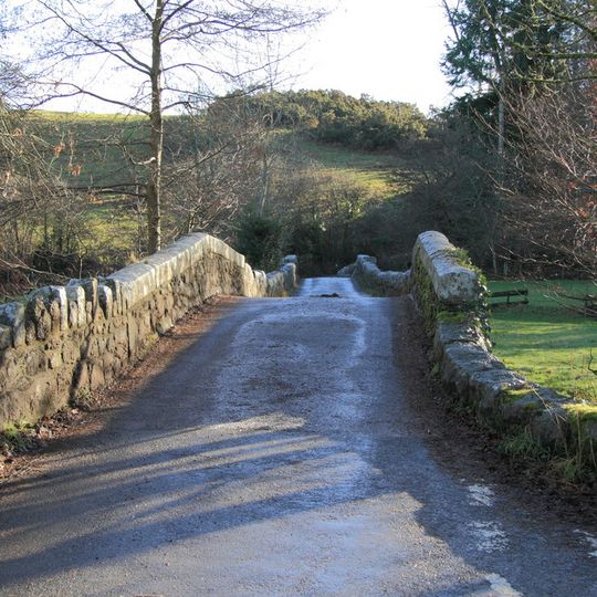 Road Bridge Over River Bovey East South East Of Fairbrook Cottage At Grid Ref 740 836