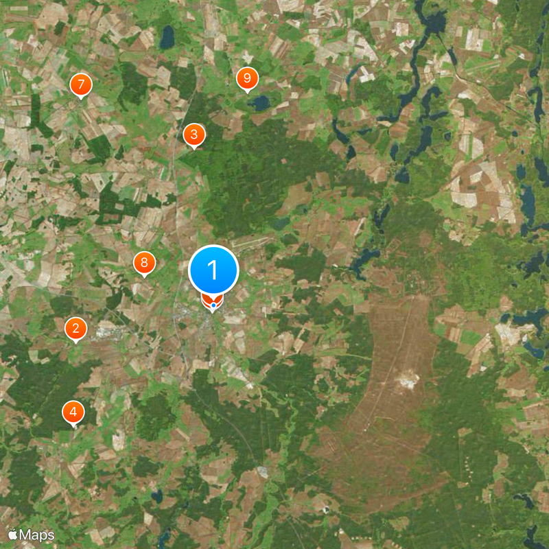 Wittstock/Dosse Mappa