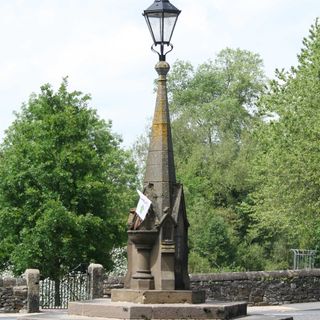 Drinking fountain at junction with Baslow Road and Coombs Road