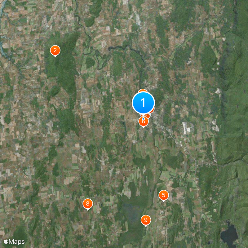 Middlebury College Map