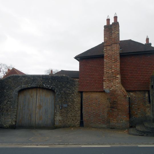 Walls And Gate To Witley Manor