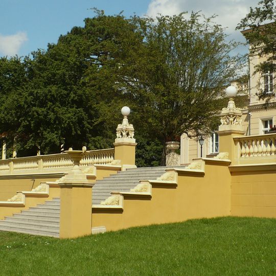 Tarasy przy pałacu Nowym