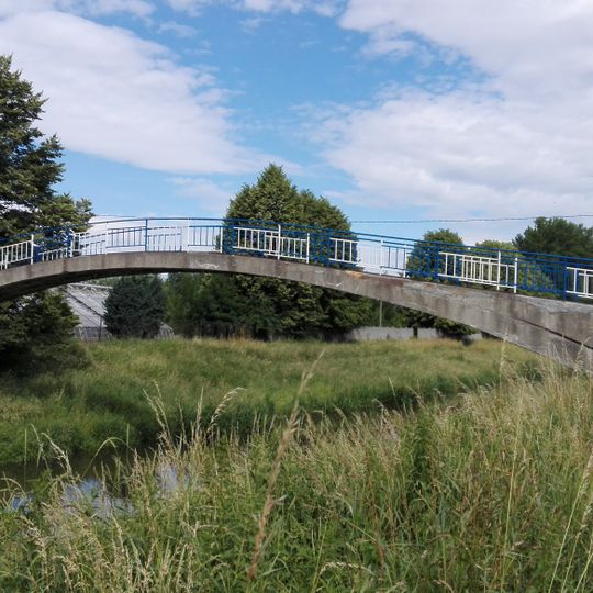 Bridge at Mieszka I Street in Prudnik