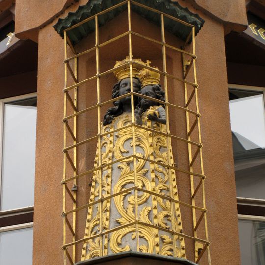 House of the Black Madonna - statue of Black Madonna