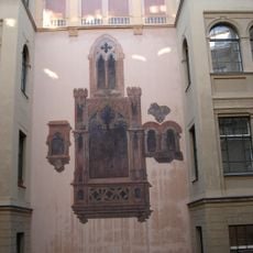 Hoffassade & Wandbild Viktoria-Luise-Platz 12A Luitpoldstraße 22 & 23