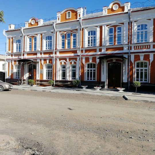 Здание, в котором в апреле-июне 1918 и в августе-ноябре 1919 г. работал А.Е. Карташев