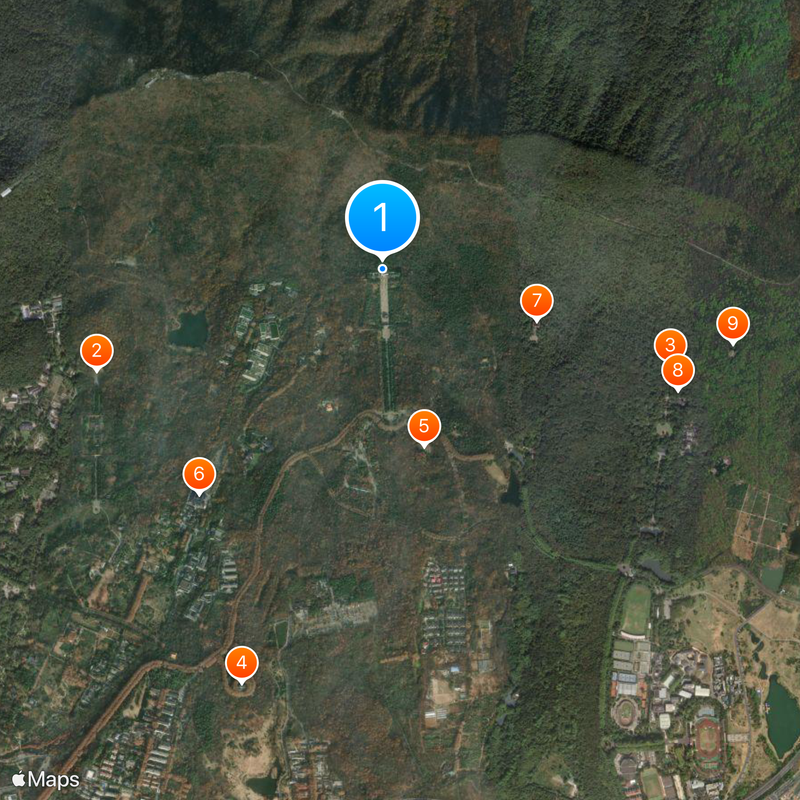 Mausoleo de Sun Yat-sen Mapa