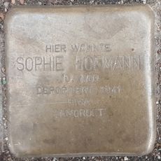 Stolperstein dedicated to Sophie Hofmann