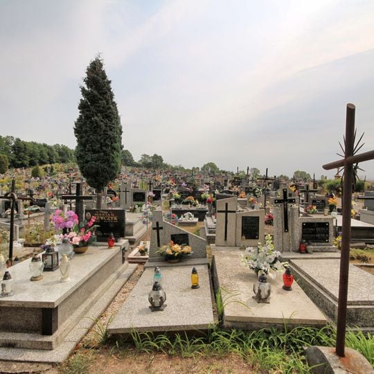 New parish cemetery in Brzeziny