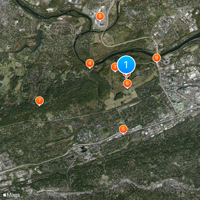 Valley Forge Map
