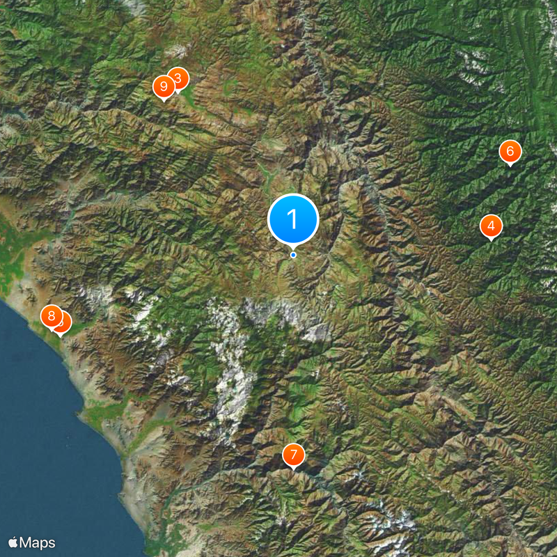 Huamachuco Map