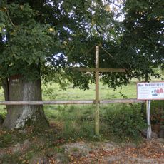 Holzkreuz in den Buchberger Waldhütten