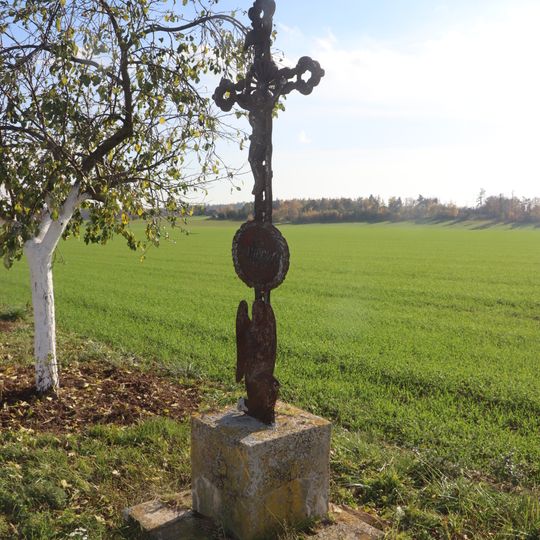 Kříž na východním okraji Přešovic