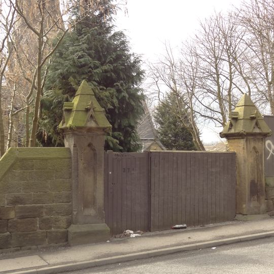 Boundary Wall With Piers And Railings To Church Of St Matthias
