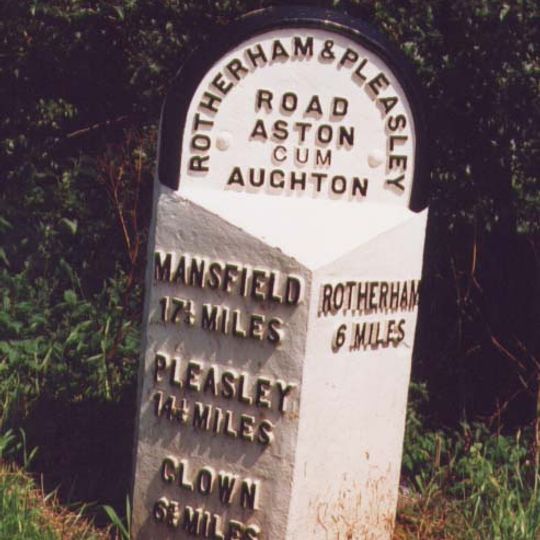 Milepost Approximately 200 Metres South East Of Junction With Lodge Lane