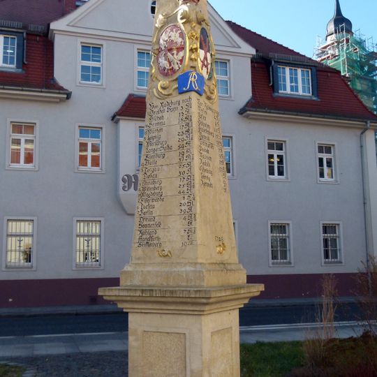 Postmeilensäule in Radeburg