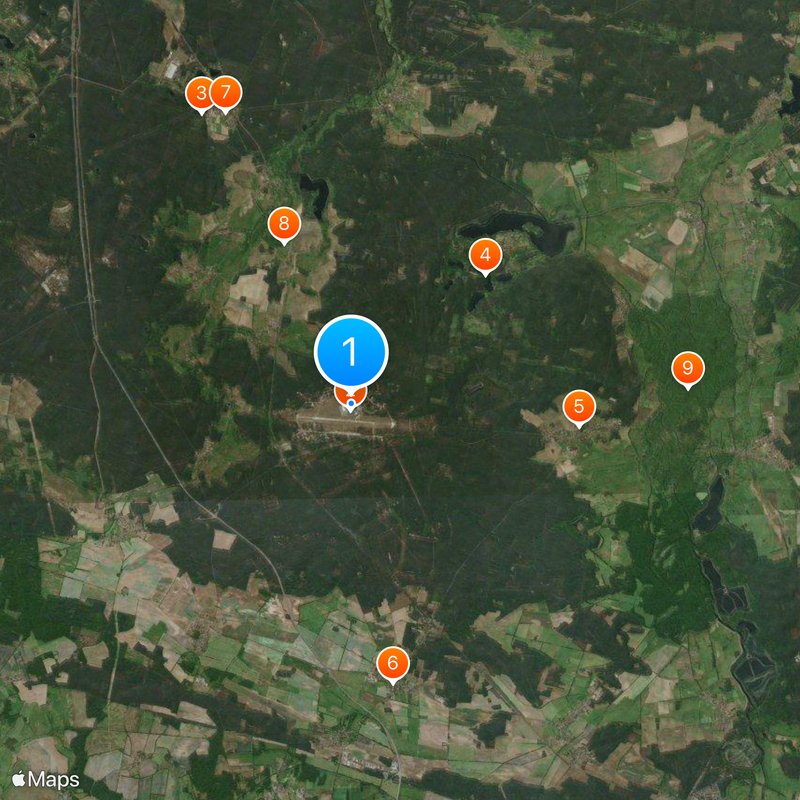 Cargolifter hangar Kaart