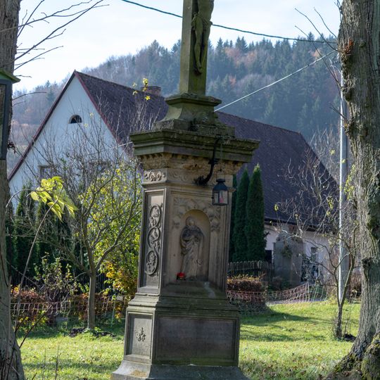 Wayside cross in Javor