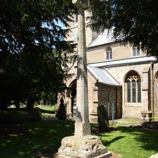 Churchyard cross, All Saints churchyard