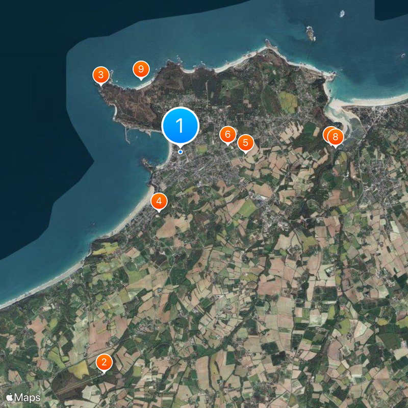 Erquy Map