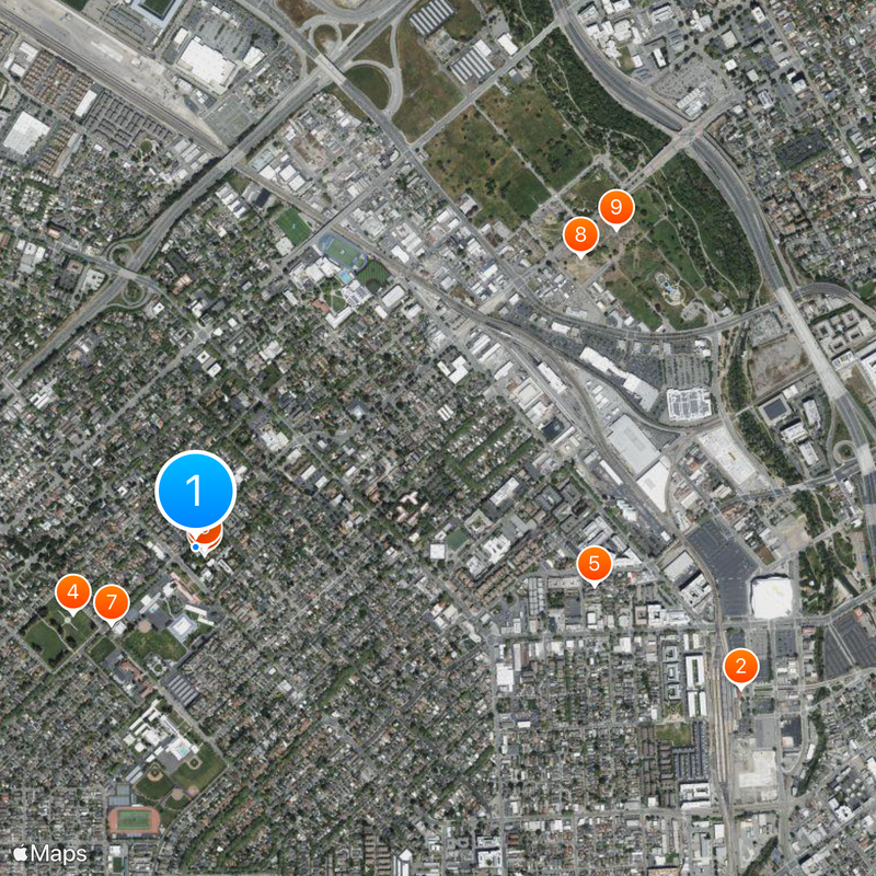 Rosicrucian Egyptian Museum Map