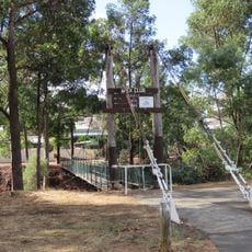 Suspension footbridge