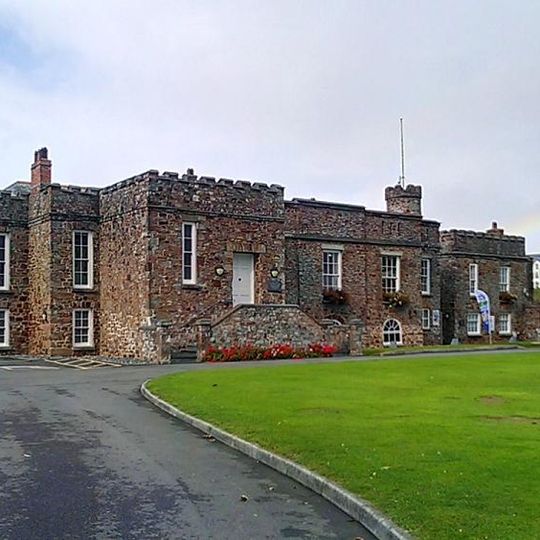 The Castle And Walls To The North West And South East