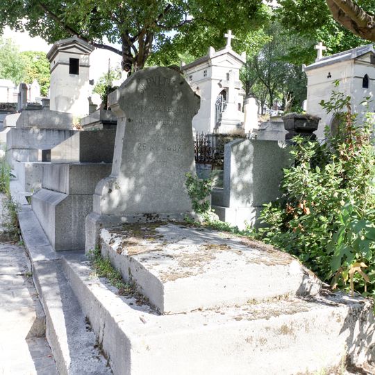 Memorial for the victims of the fire at the Opéra-Comique